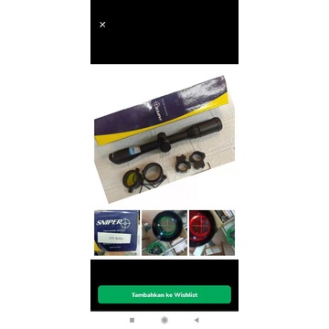 Teleskop Telescope Sniper LT 3-9x32L Sniper 3-9x32 L