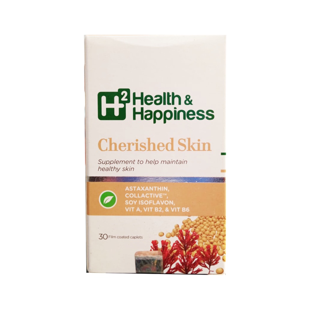 H2 HEALTH HAPPINESS CHERISHED SKIN ISI 30 SOFTGEL - VITAMIN KULIT