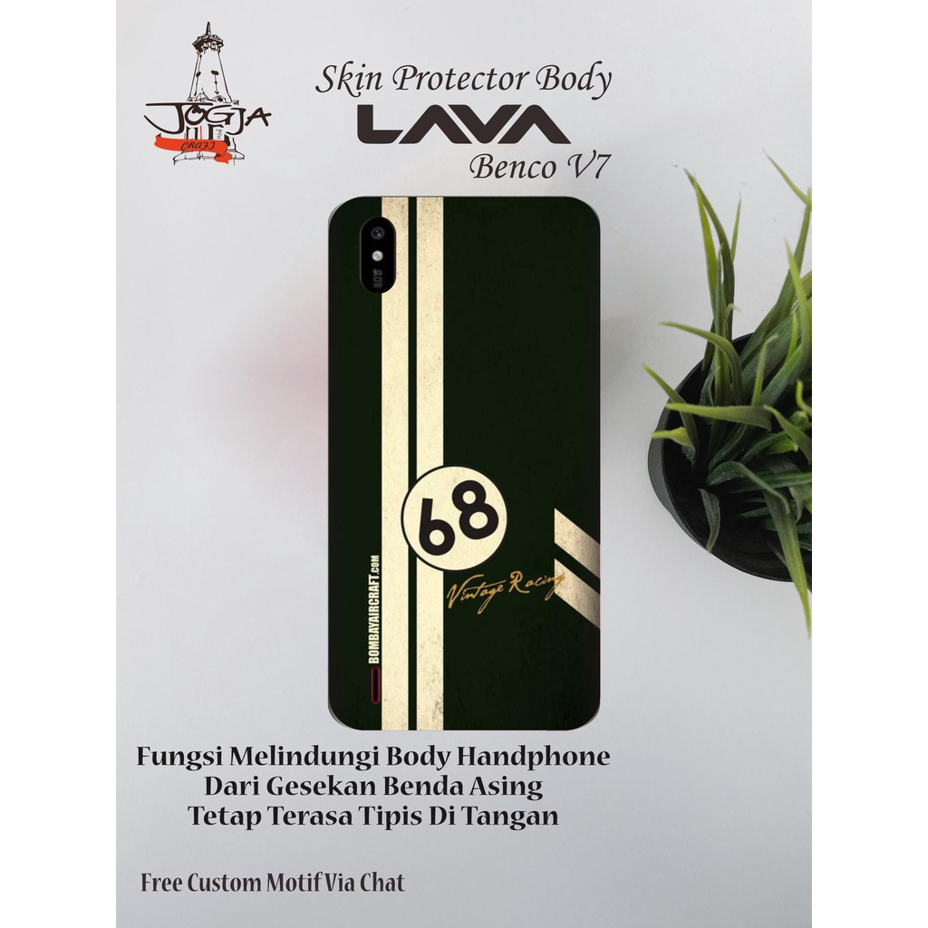Dapat 2 PCS Garskin HP Lava Benco V7 Motif 60 - Free Custom Via Chat