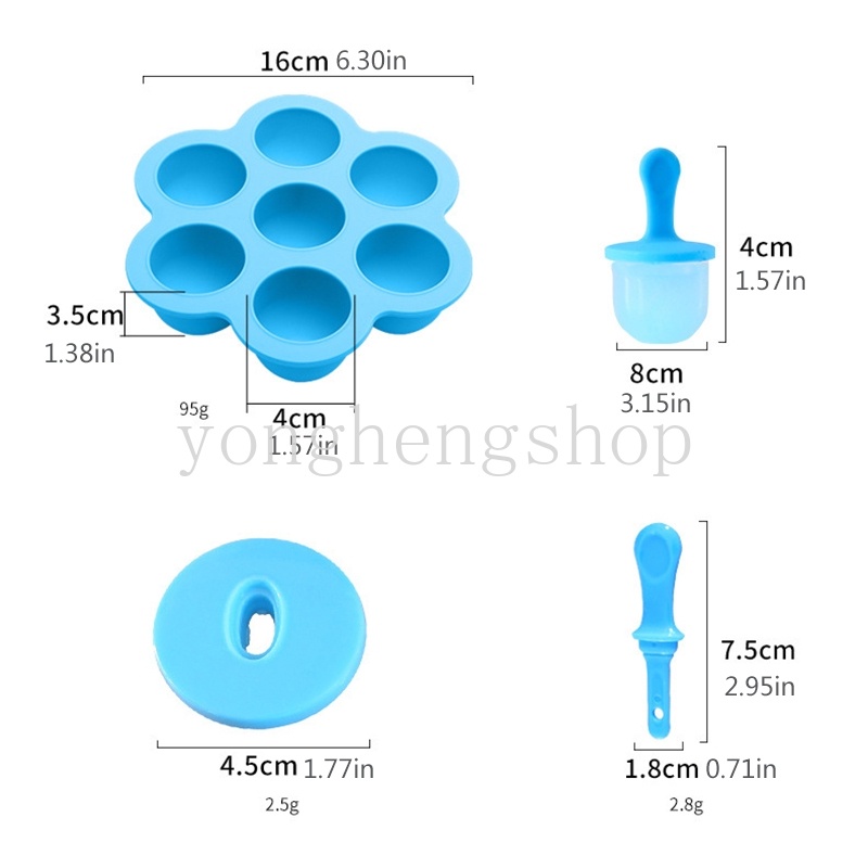 Cetakan Pembuat Es Krim Loli / Kue / Buah Homemade DIY Bahan Silikon Untuk Anak