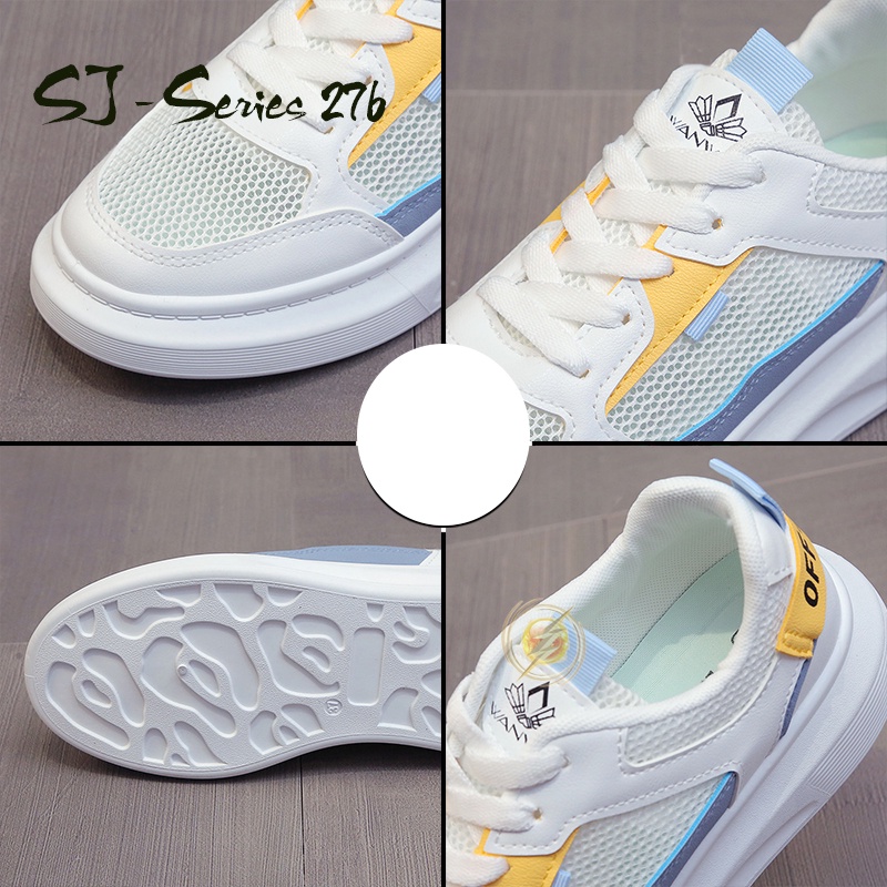 {JWALK} Sepatu Sneakers Wanita Tali Trendy Casual Kuliah Hangout Kualitas Import Premium - 276