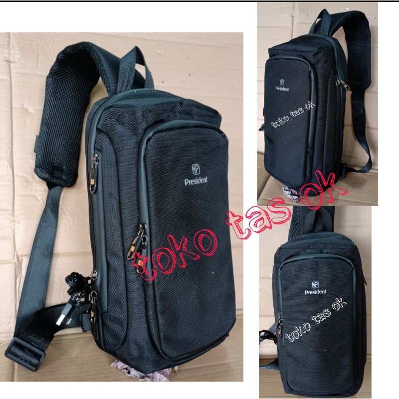 tas selempang president 6981 original
