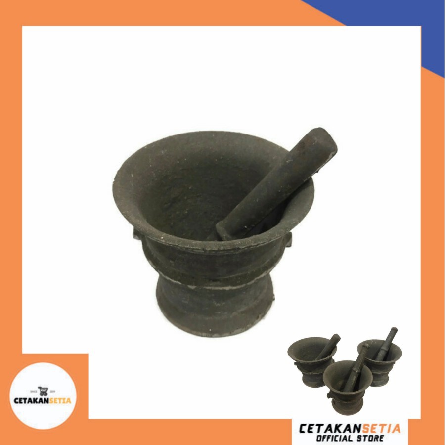 Lumpang Besi KECIL | Lumpang Jamu | Lumpang Tumbuk Bumbu