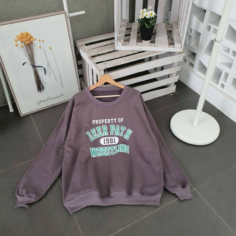 SWEATER WANITA DEER PATH 1981 - ATASAN HALUS PREMIUM