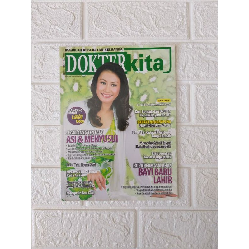 Majalah Kesehatan Keluarga DOKTER KITA Preloved