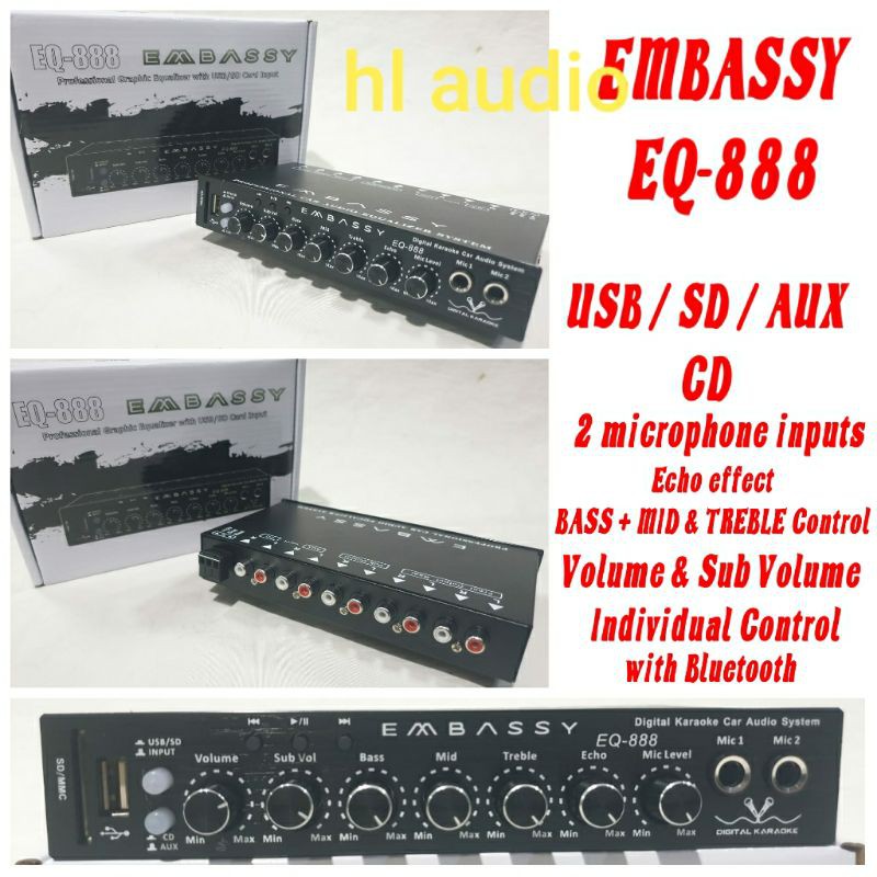 Parametrix Embassy EQ-888 BT