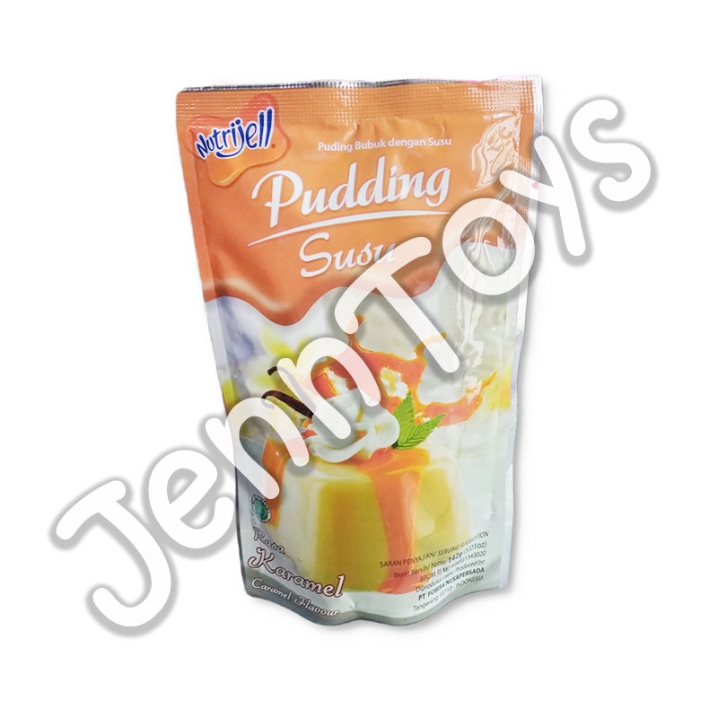 JennToys - Jelly Agar Nutrijell puding susu Pudding Powder PUDDING SUSU