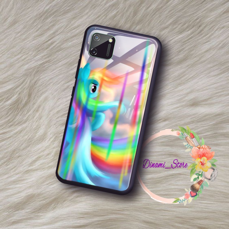 Back Case Glass Aurora KUDA PONI Realme C1 C2 C3 U1 2 2 Pro 3 Pro 5 5i 5s Pro 6 Pro X Xt C11 DST481