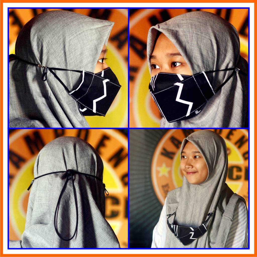 Tali Strap Mask Konektor Masker Hijab / Kalung Masker Evo / Tali Konektor Masker Best Seller