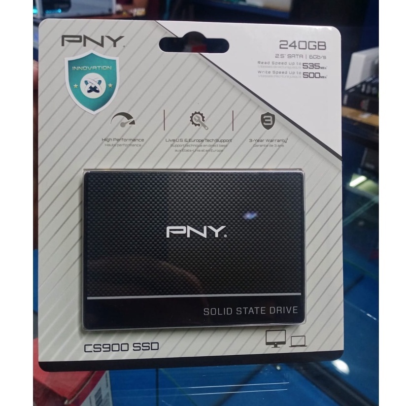 SSD PNY CS900 2.5'' SATA III 240GB SSD