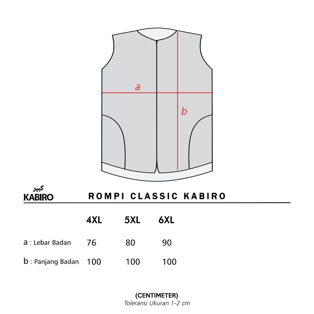 ROSAL Classic KABIRO Rompi shalat Calssic Jumbo