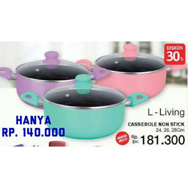 Panci L Living Teflon