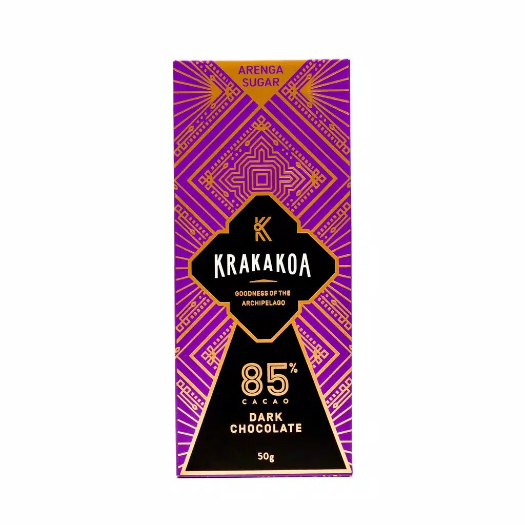 

Krakakoa 85% Dark Chocolate 50G | 85% Cokelat Gelap Premium Quality
