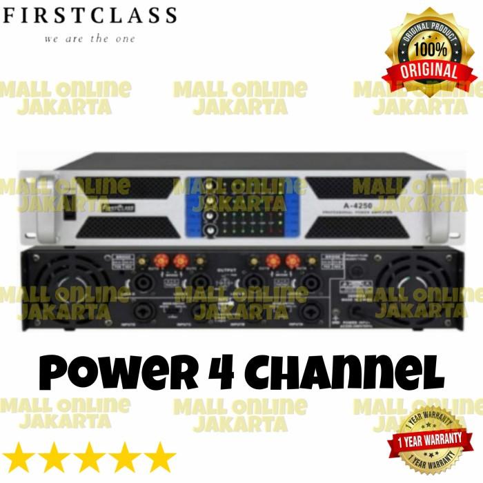 Power Ampli 4 Channel Firstclass A4250 Original 4 Chanel A 4250