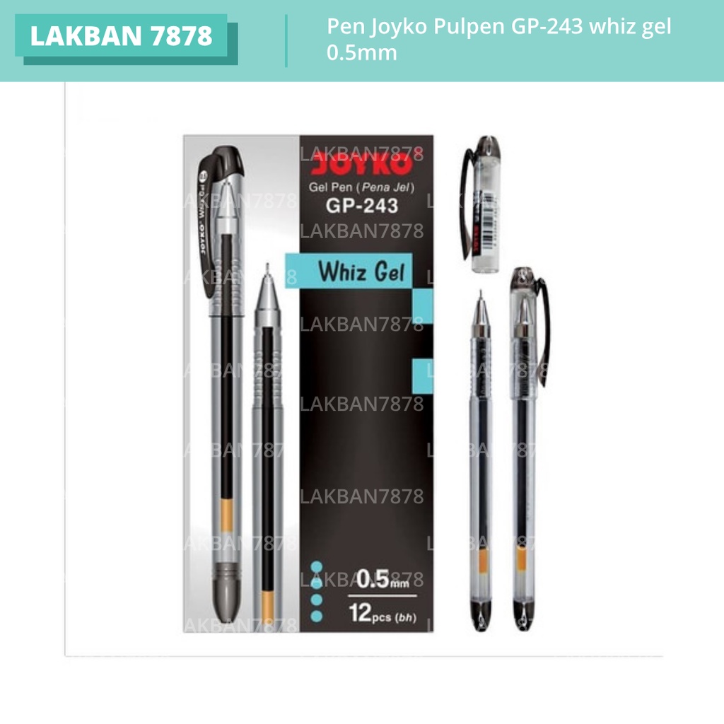 

Pen Joyko Pulpen GP-243 whiz gel / 0.5mm