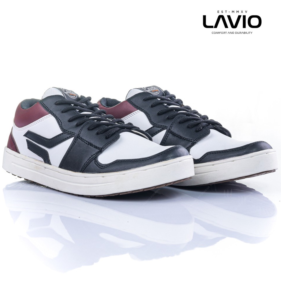 Sepatu Sneakers Pria Casual Pendek Lavio Neo Classic Low