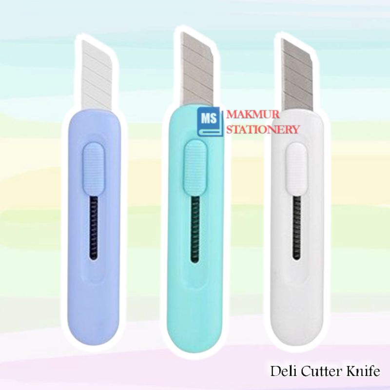 

Cutter Knife Alat Pemotong Kertas DELI SK5 2079