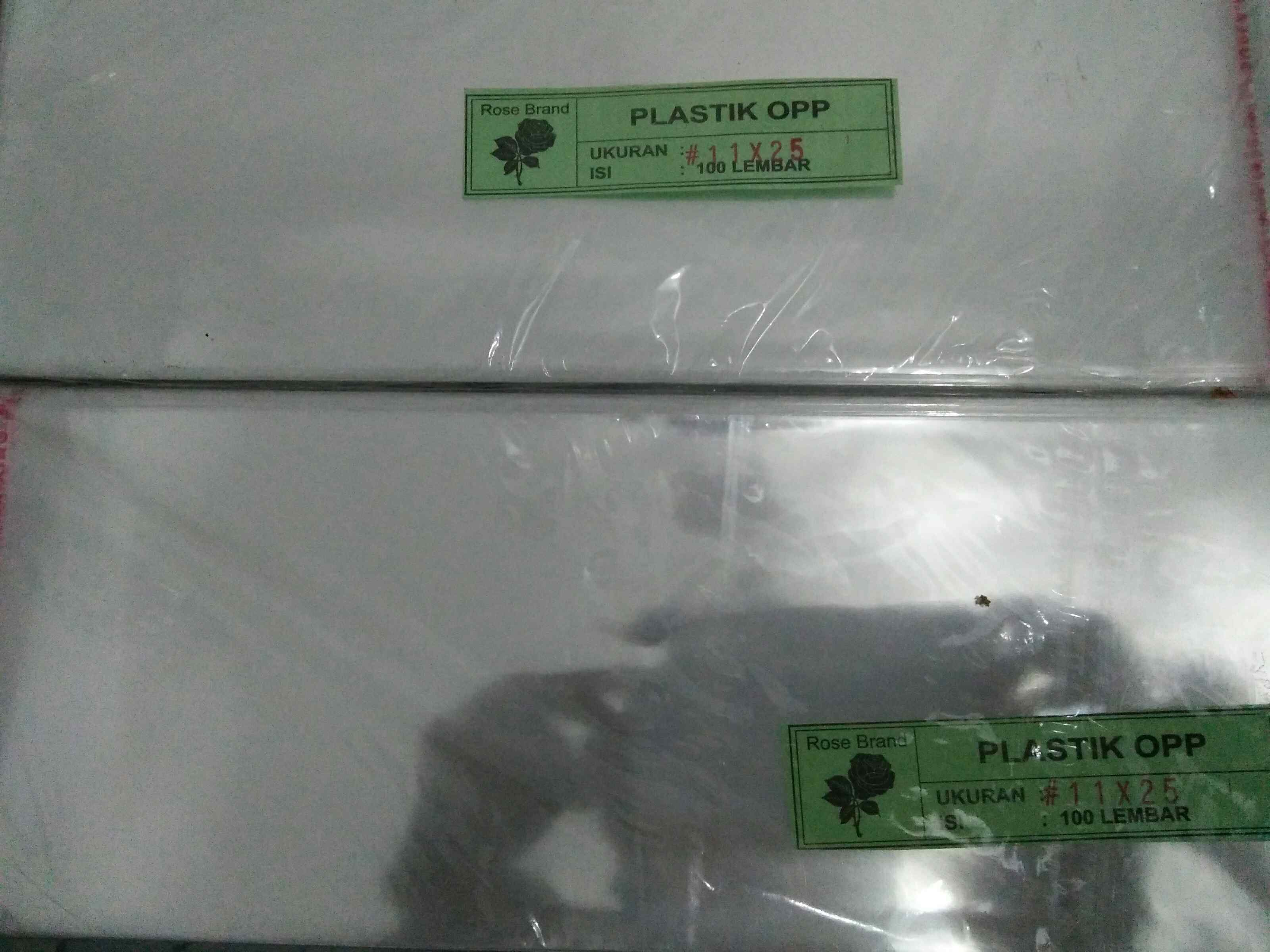 Plastik Opp Tebal 11x25 Single Seal Kuat Lem Buat Baju Celana Undangan