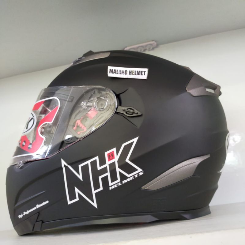Helm NHK Rx9 Solid Black Doff