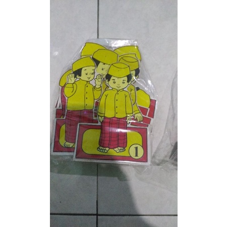 maket peraga sholat-mainan edukasi