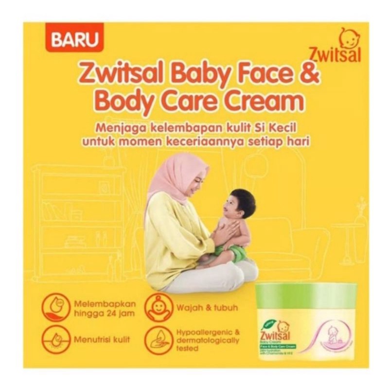 Zwitsal Baby face &amp; cream