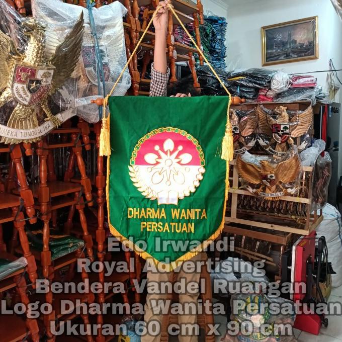 BENDERA VANDEL DHARMA WANITA PERSATUAN BENDERA RUANGAN DHARMA WANITA