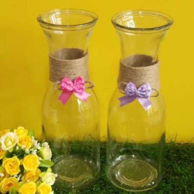 vas bunga kaca pita (besar)