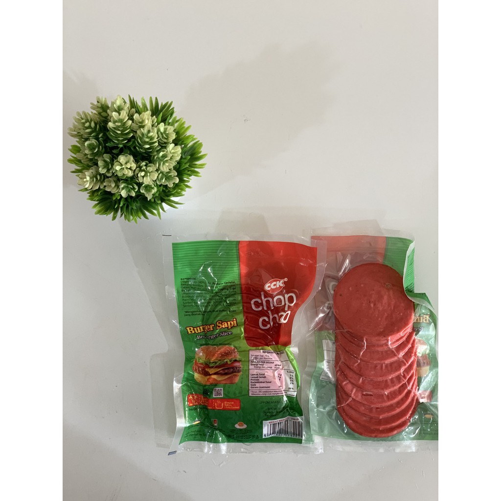 

CCK Chop Chop Beef Burger | Burger Sapi Slice | Frozen Food Murah