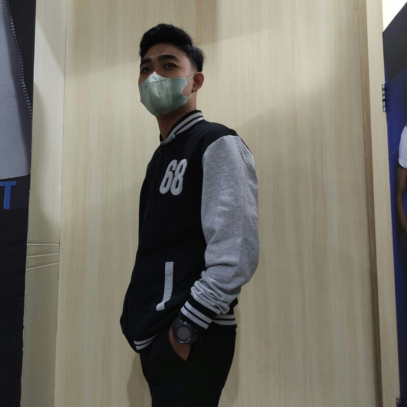 EMBA ORIGINAL jaket baseball pria