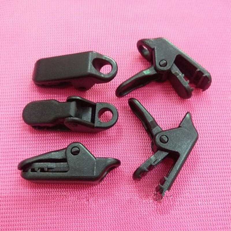 Jepit Tenda Terpal Heavy-duty Alligator Tarpaulin Clips 10 PCS - ME30 - Black