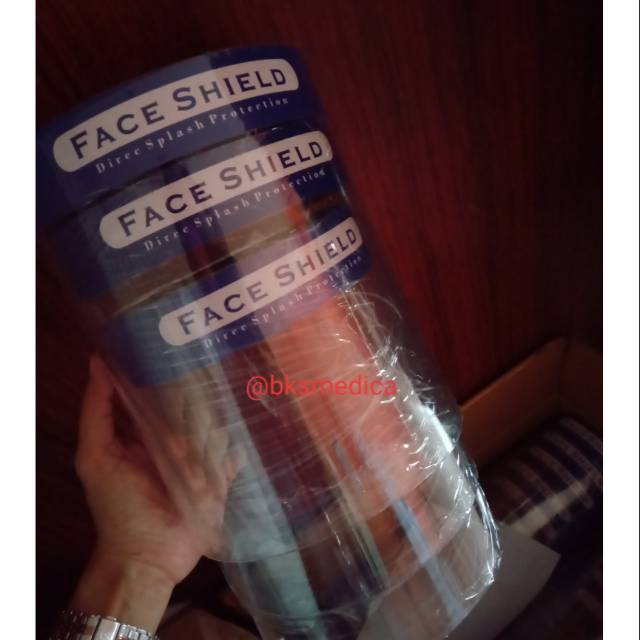 FACE SHIELD ACRILIC / FACE SHIELD BAHAN AKRILIK