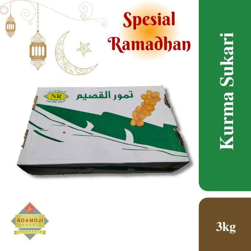 

KURMA SUKARI AL-QASSIM 3KG