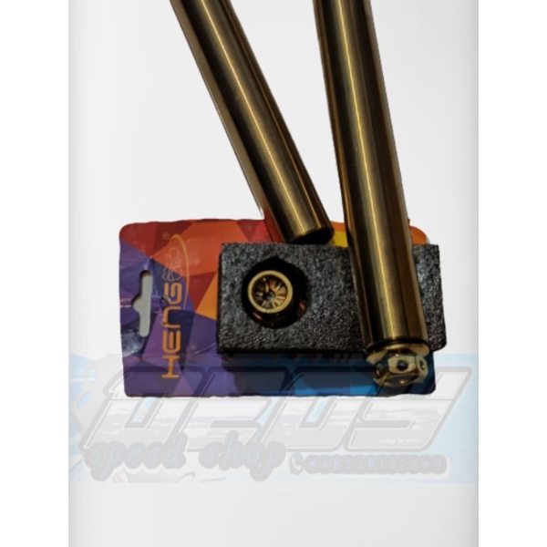 Linggisan As 26 (gold) set tutup Probolt by Heng