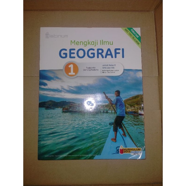 

Buku geografi mengkaji ilmu kelompok peminatan kelas 10 / 11 SMA /MA