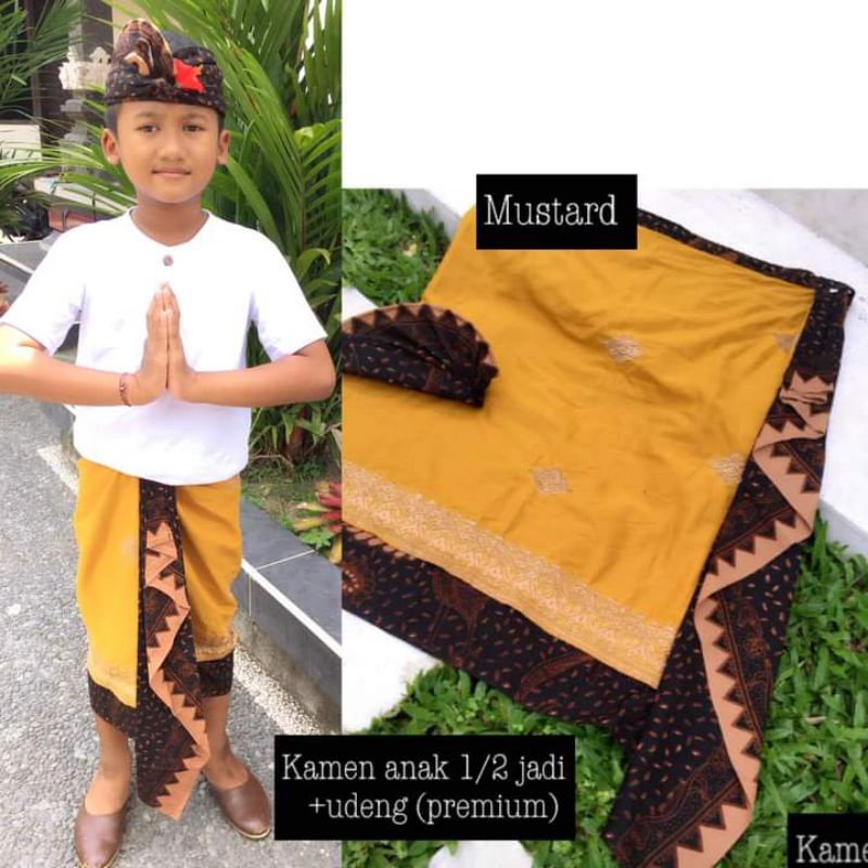 kamen setengah jadi anak