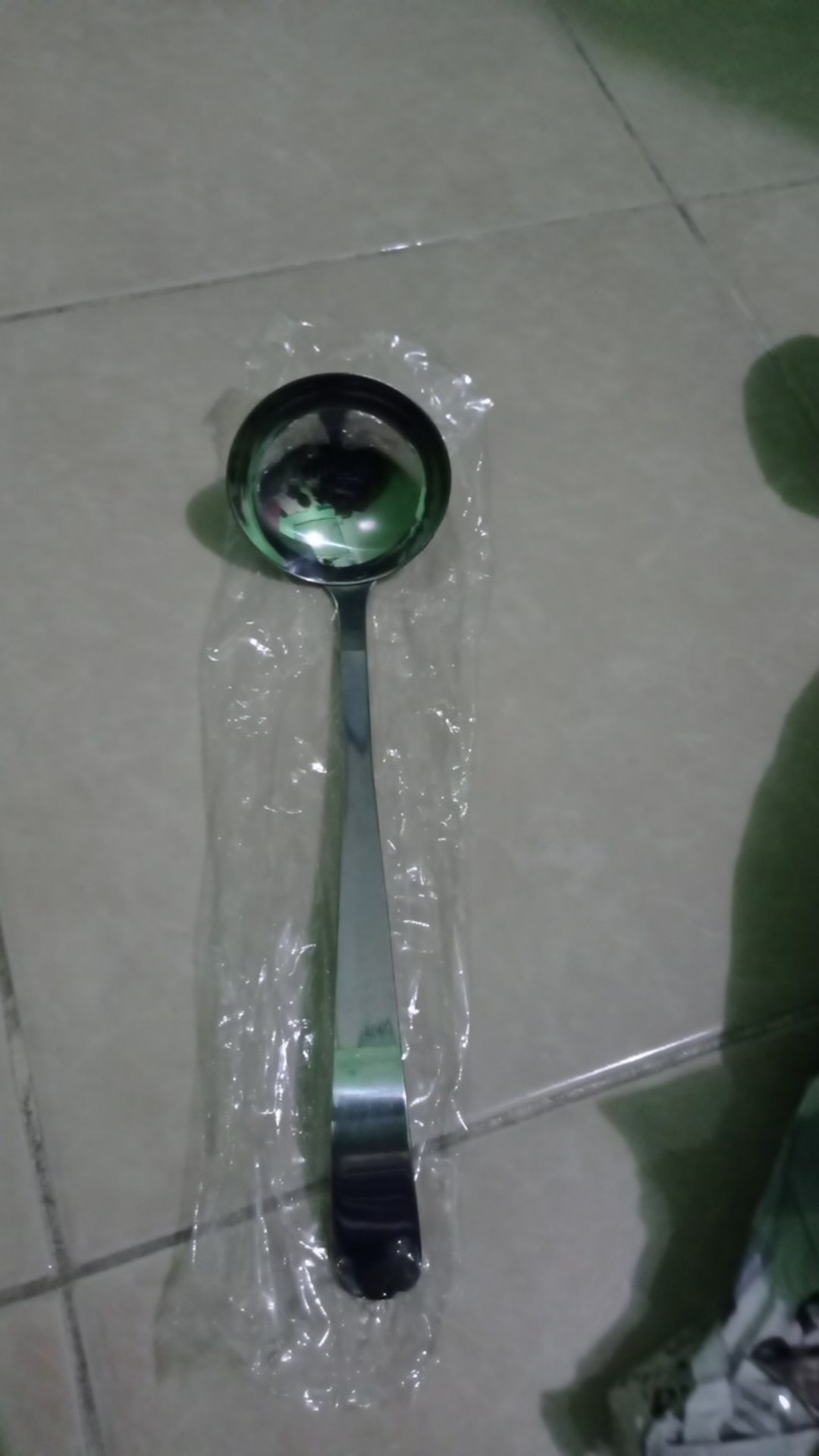 Erus / Sendok Soup - Kuah Dll Stainless -gagang Melengkung
