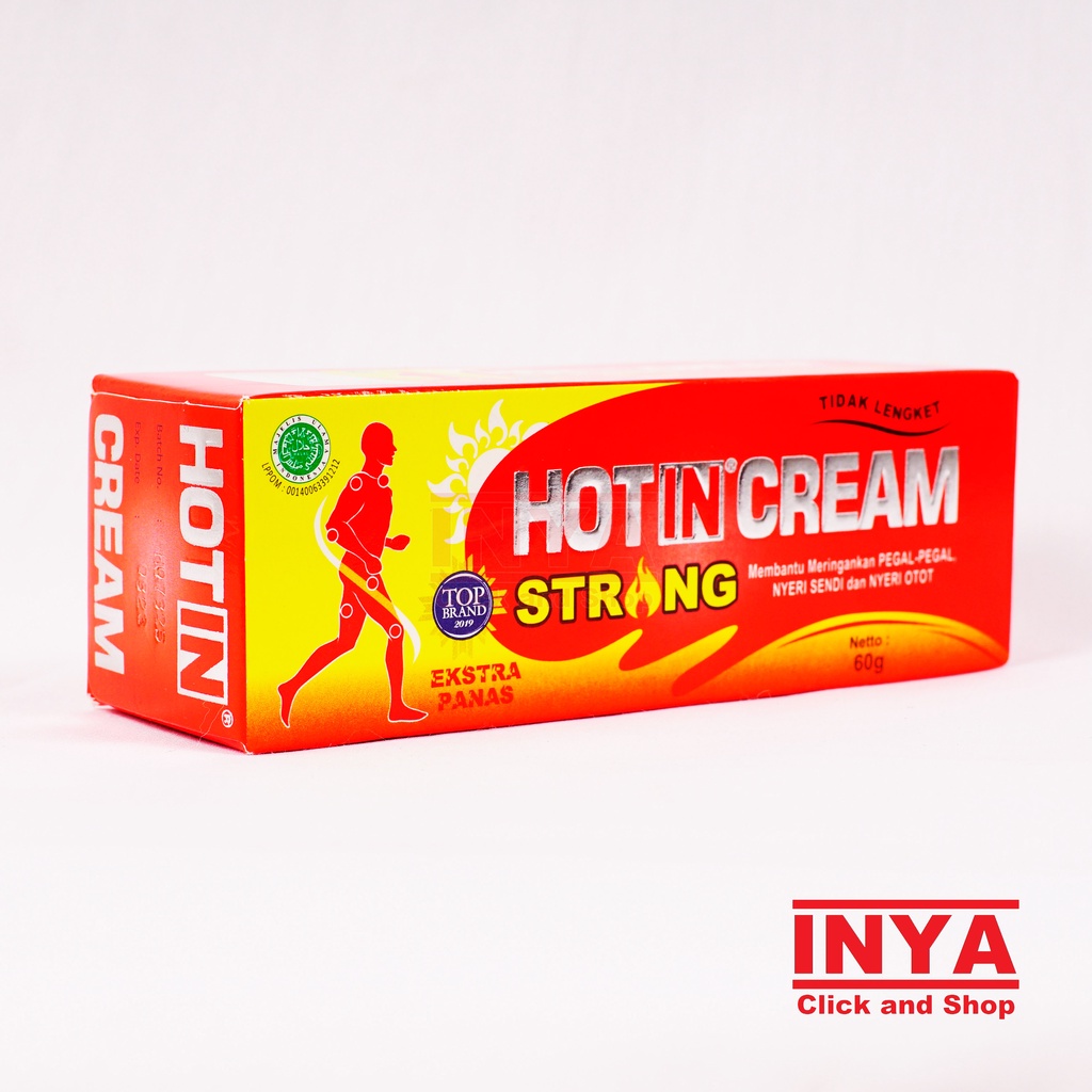 HOT IN CREAM STRONG EKSTRA PANAS 60gr - KRIM PEREDA NYERI OTOT