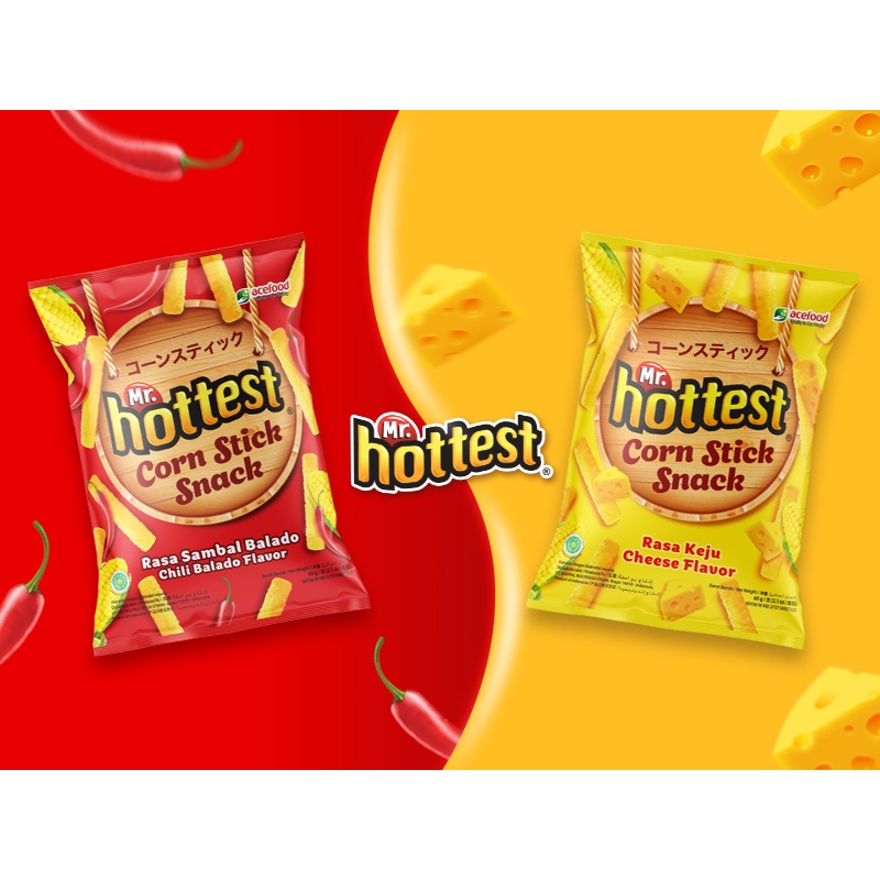 MR HOTTEST STIK KEJU dan STIK SAMBAL BALADO 60gr