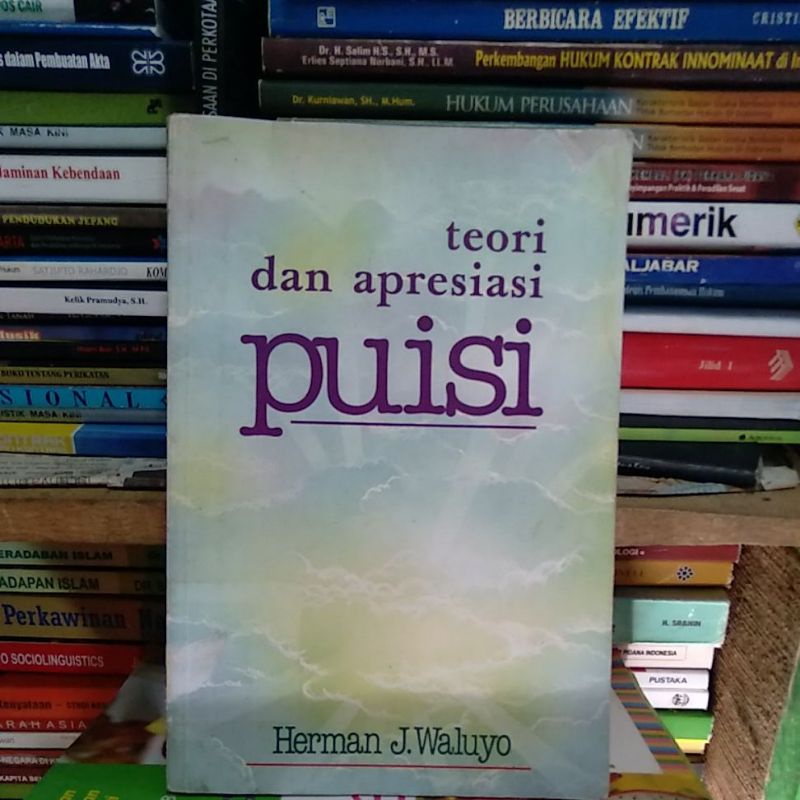 teori dan apresiasi puisi Herman Waluyo