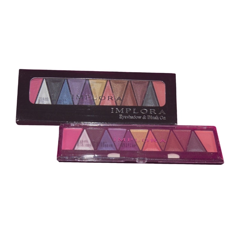 `ღ´ PHINKL `ღ´ ɪ ᴍ ᴘ ʟ ᴏ ʀ ᴀ Implora eyeshadow palette super pigmented