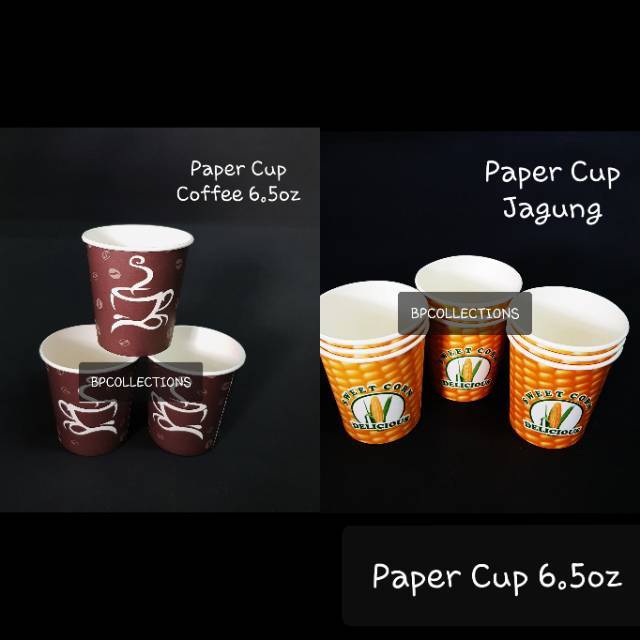 Download 1000pcs Paper Cup 6 5oz Gelas Kertas Jagung Sweet Corn Jasuke Atau Kopi Gojek Grosir Shopee Indonesia PSD Mockup Templates