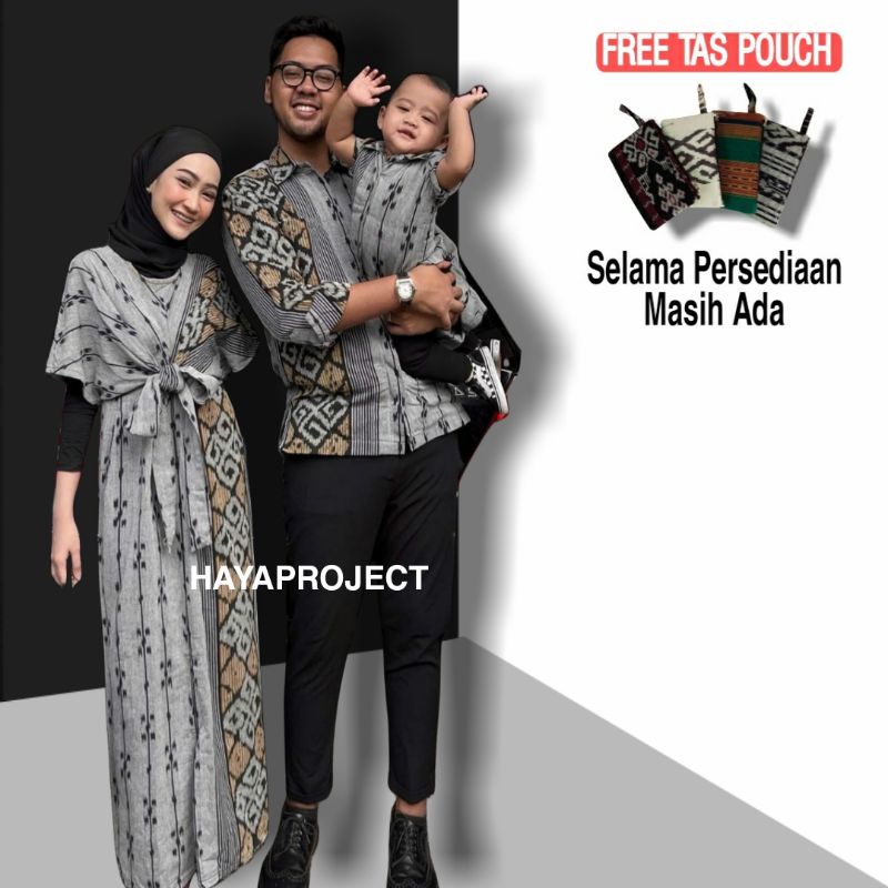 Jual Baju Tenun Couple Raisa Dress Tenun Raisa Warna Grey Dress Tenun Songket Dress Kondangan