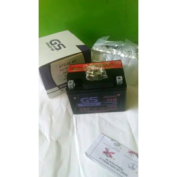 Jual Aki kering motor Honda beat Diskon