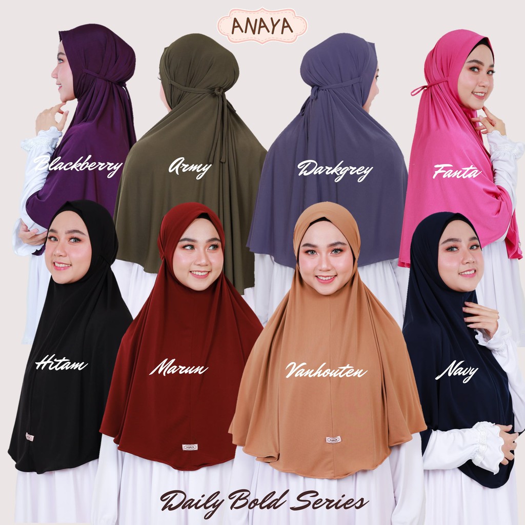 HIJAB DAILY SYARI JERSEY ANAYA HIJAB