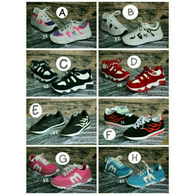 Sneaker wanita import