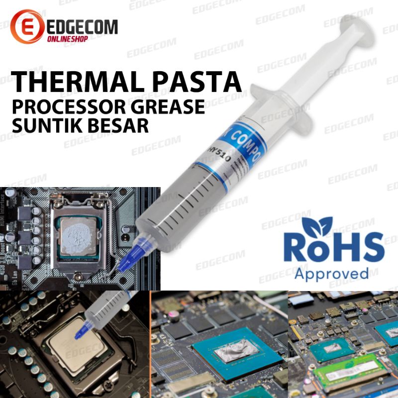 Thermal Pasta Suntik Besar Pasta Silikon Pendingin Processor