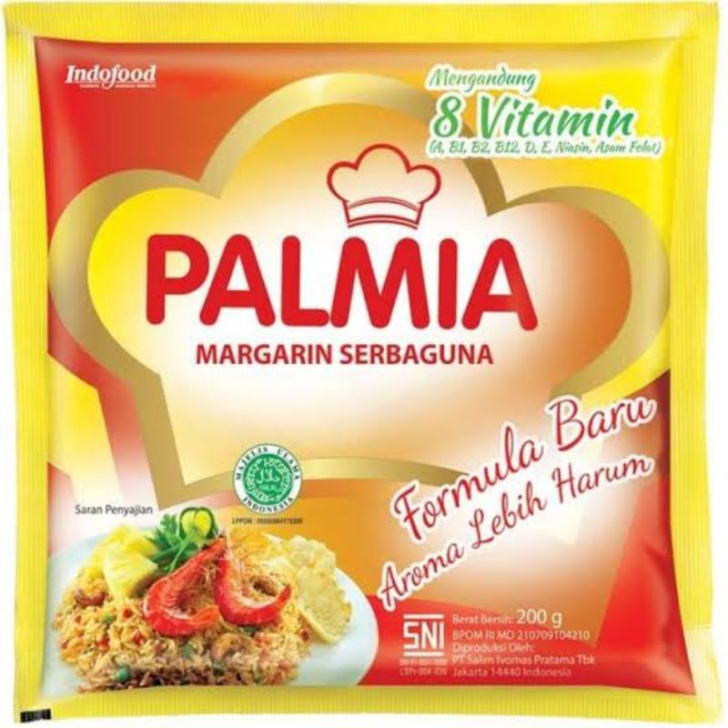 

margarin palmia 200 gram mentega