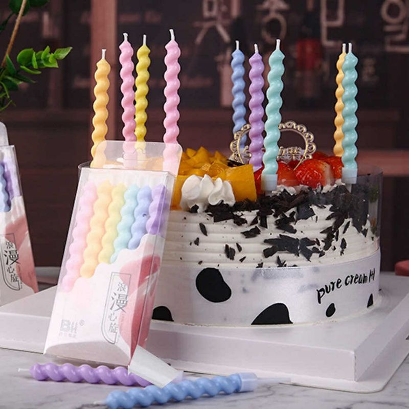 Lilin Ulang Tahun Ulir Korea