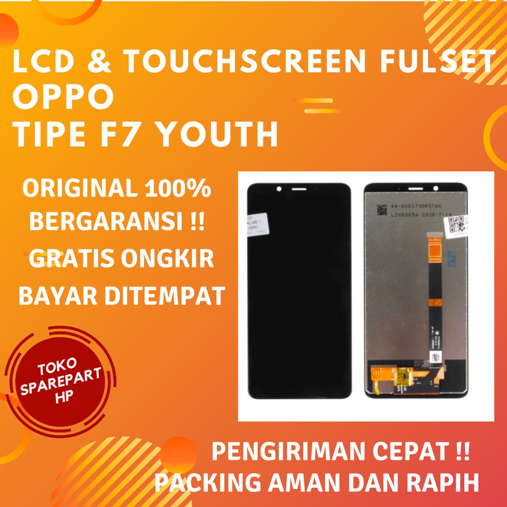 Lcd Oppo F7 Youth Original Fullset Lcd Screen + Touchscreen For Hp Opo F7 Youth Ori Full set