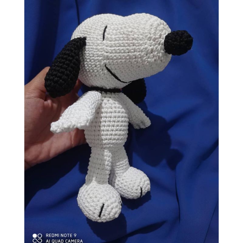 amigurumi Snoopy / boneka Snoopy / boneka rajut